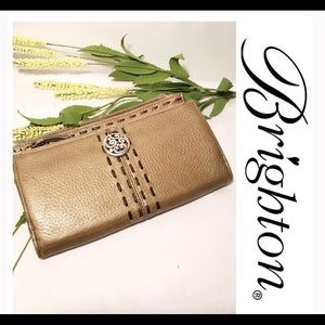 Gold BRIGHTON Organizer Wallet